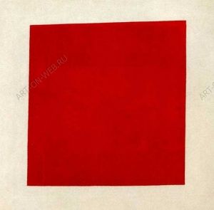 Красный квадрат. Художественный реализм крестьянки в двух измерениях