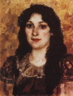 Портрет Елизаветы Августовны Суриковой, жены художника