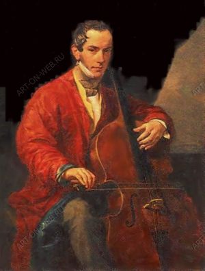 Портрет музыканта М.Ю.Виельгорского