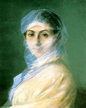 Портрет жены художника Анны Бурназян